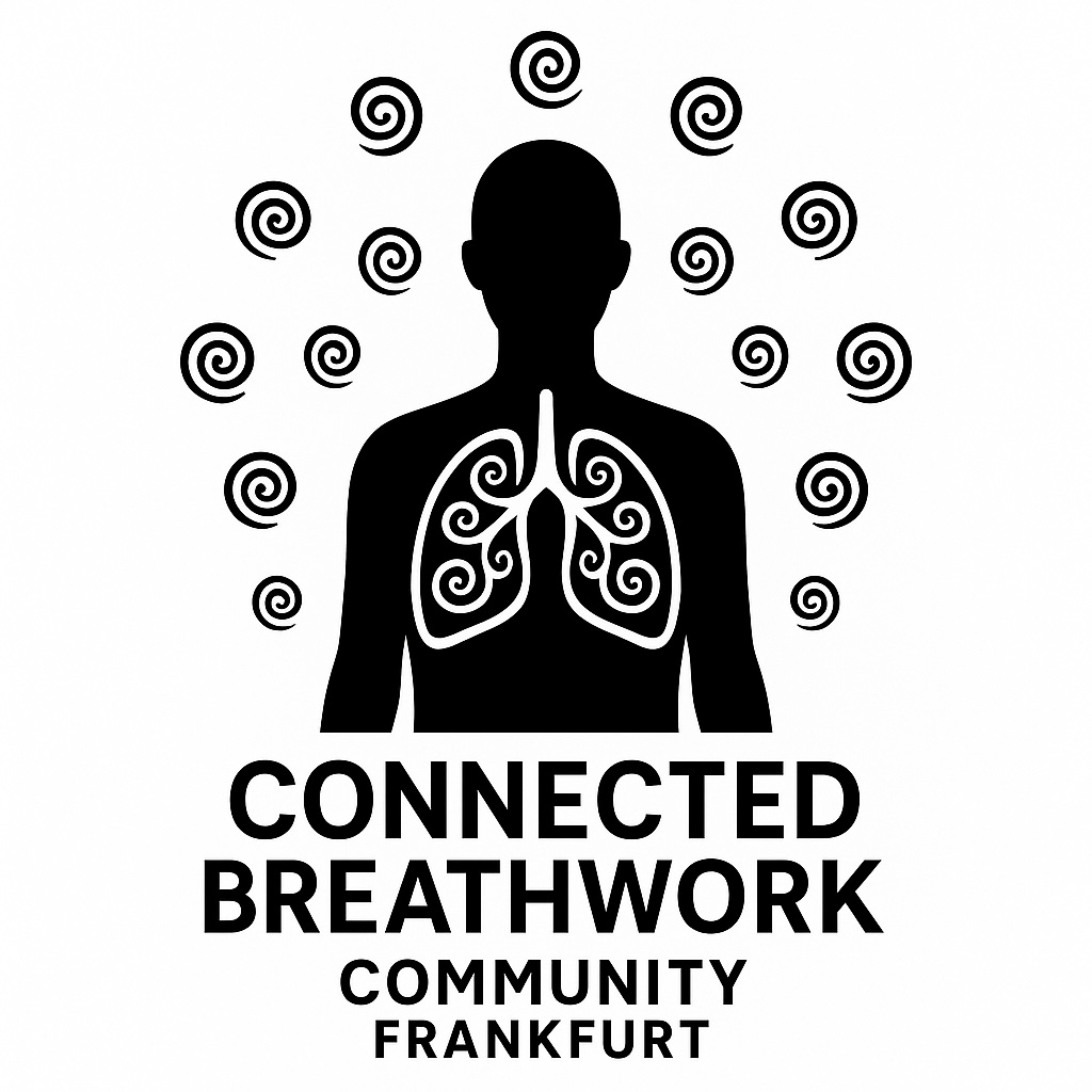 Person in tiefer Atmung und Entspannung